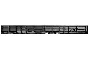 Комплект: Лоток Европартнер 100 мм с оцинкованной решеткой с креплениями 1 метр 3
